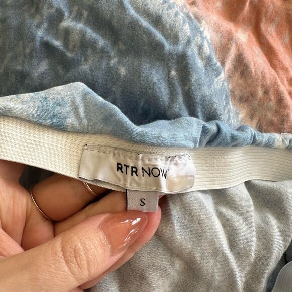 RTR Now Tie Dye Midi Slip Skirt - Picture 3 of 5